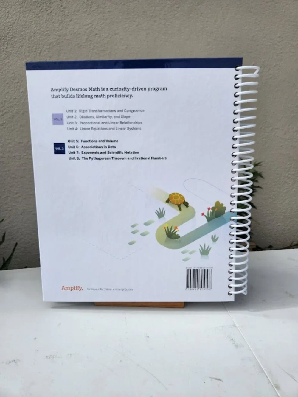 Amplify Desmos Math Grade 8 Volume 2 California Teacher Edition Book Answer Answ